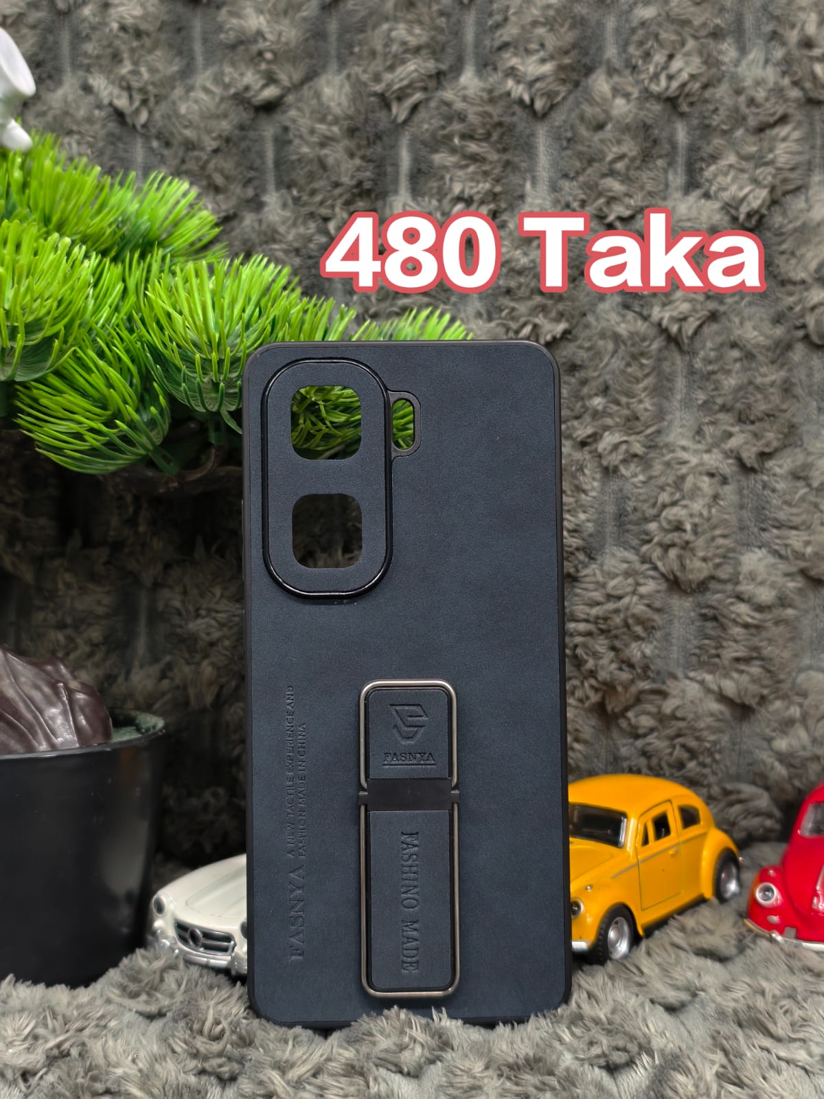 Neo 10 Hard Silicon Cover With Mobile Stand, better grip with Camera Guard